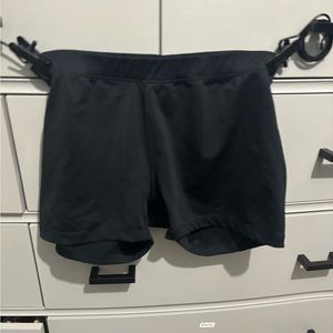 Spandex shorts. Black size medium